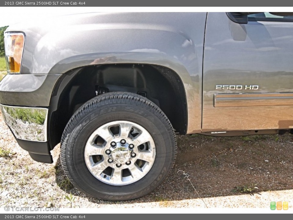 2013 GMC Sierra 2500HD SLT Crew Cab 4x4 Wheel and Tire Photo #81715206
