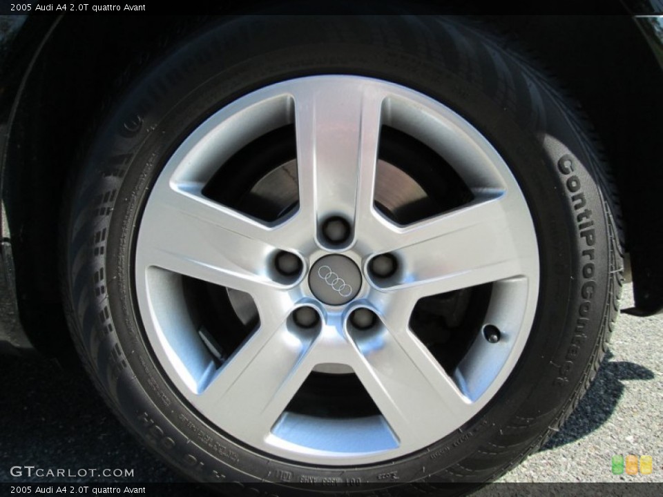 2005 Audi A4 2.0T quattro Avant Wheel and Tire Photo #81718309