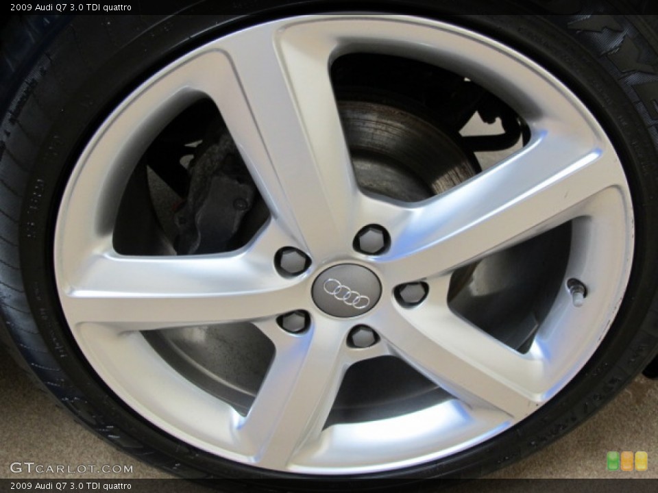 2009 Audi Q7 3.0 TDI quattro Wheel and Tire Photo #81728194