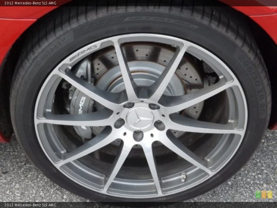 2012 Mercedes-Benz SLS AMG Wheel and Tire Photo #81733977