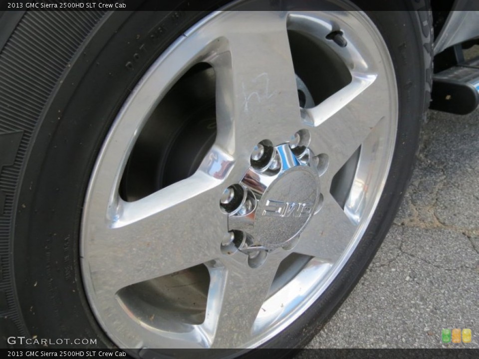 2013 GMC Sierra 2500HD SLT Crew Cab Wheel and Tire Photo #81736451