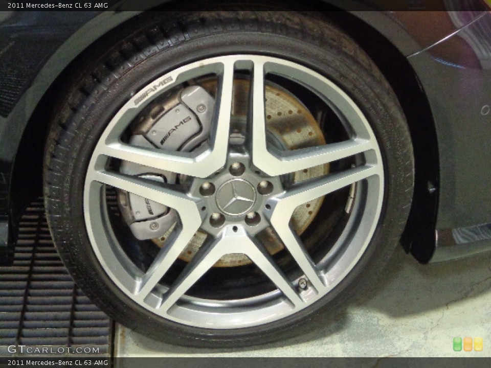 2011 Mercedes-Benz CL 63 AMG Wheel and Tire Photo #81753276