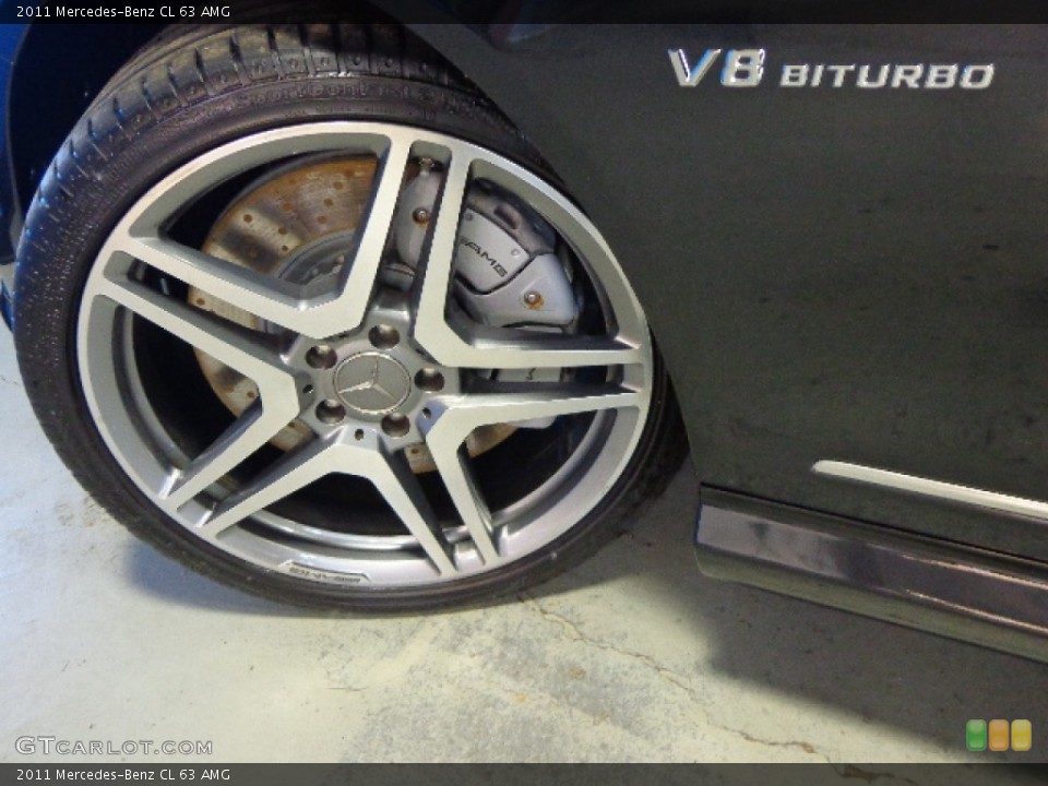 2011 Mercedes-Benz CL 63 AMG Wheel and Tire Photo #81753297