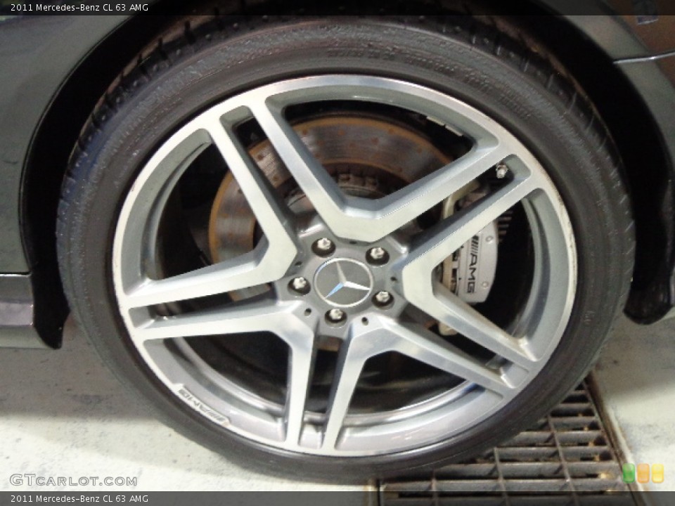 2011 Mercedes-Benz CL 63 AMG Wheel and Tire Photo #81753339