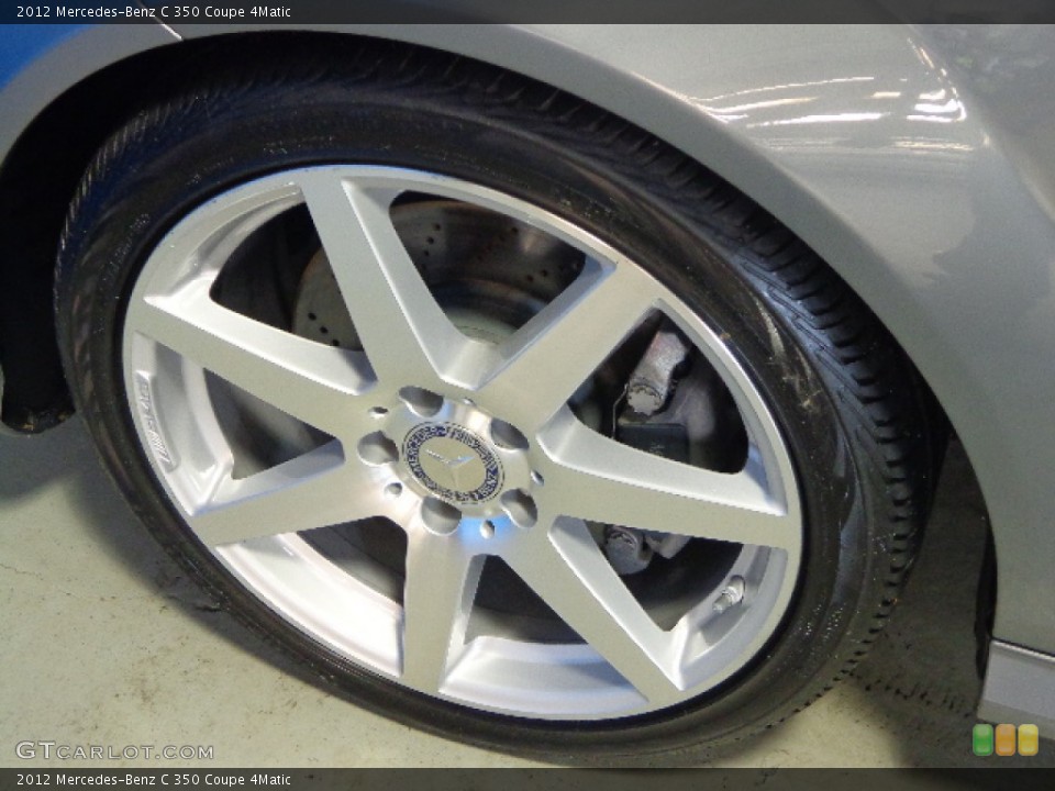 2012 Mercedes-Benz C 350 Coupe 4Matic Wheel and Tire Photo #81763812