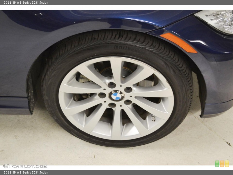 2011 BMW 3 Series 328i Sedan Wheel and Tire Photo #81766418
