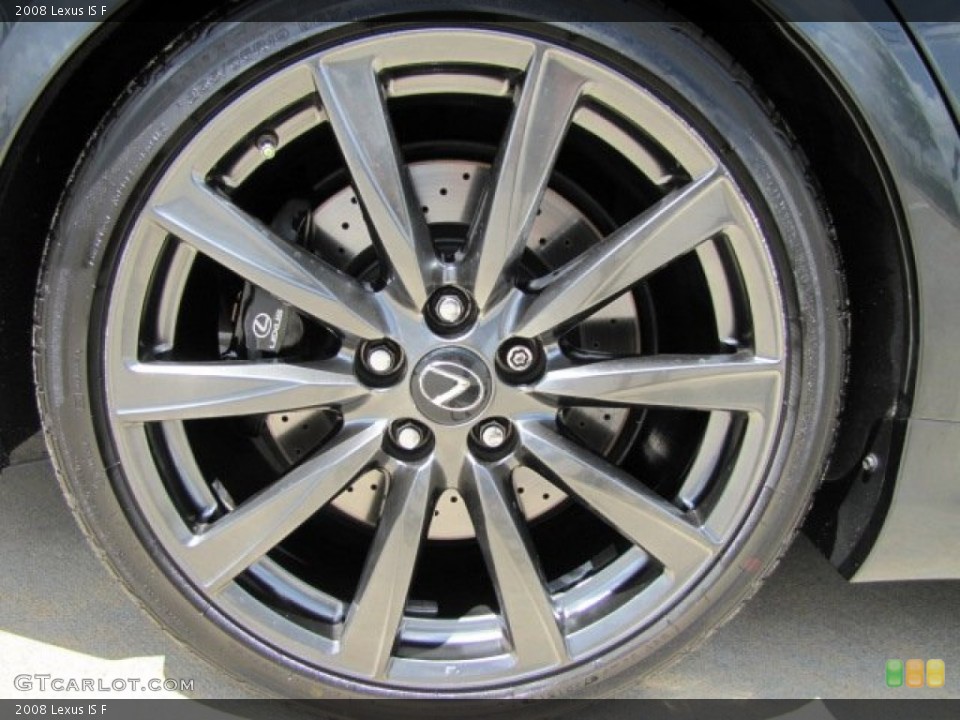 2008 Lexus IS F Wheel and Tire Photo #81766484