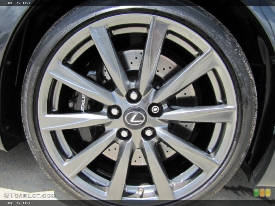 2008 Lexus IS F Wheel and Tire Photo #81766504