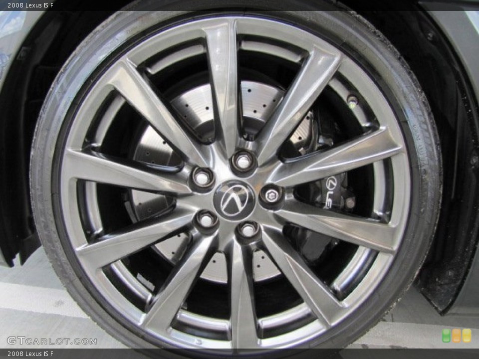 2008 Lexus IS F Wheel and Tire Photo #81766522