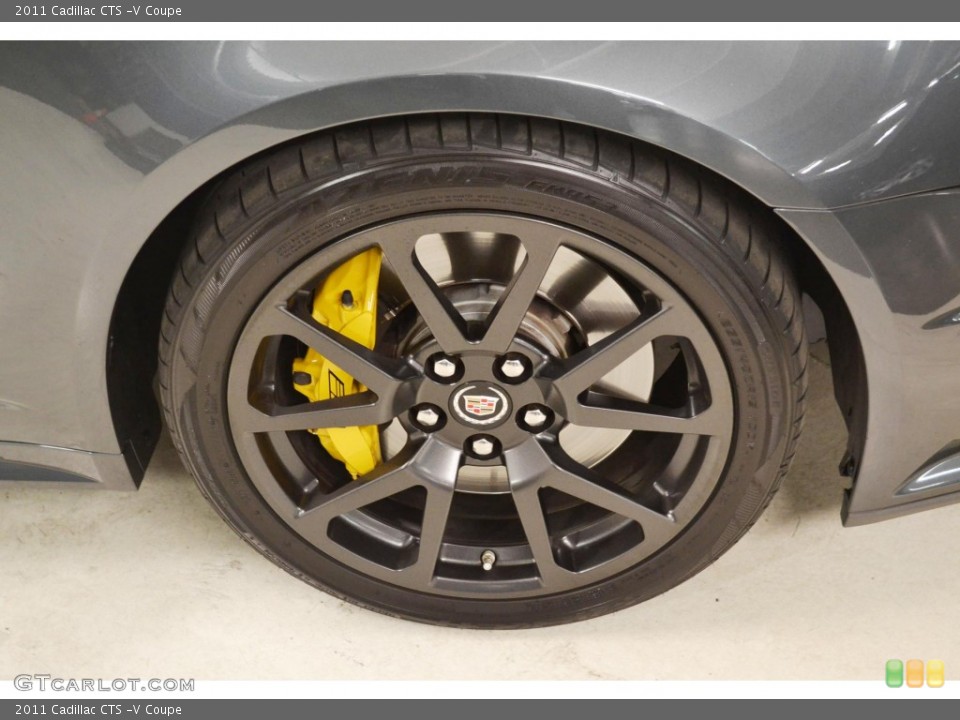 2011 Cadillac CTS -V Coupe Wheel and Tire Photo #81767409