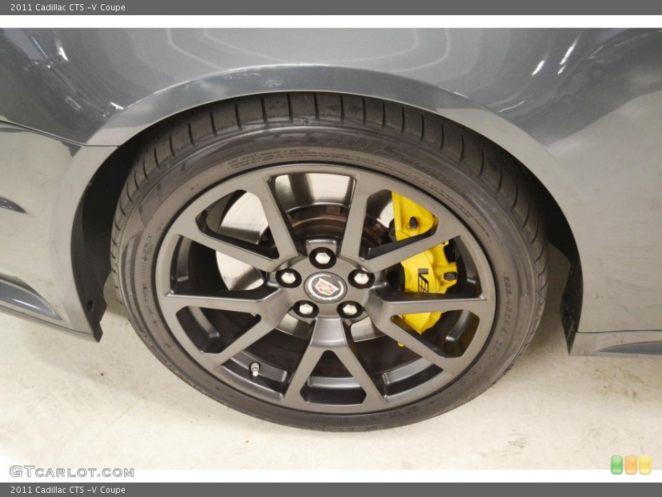 2011 Cadillac CTS -V Coupe Wheel and Tire Photo #81767562