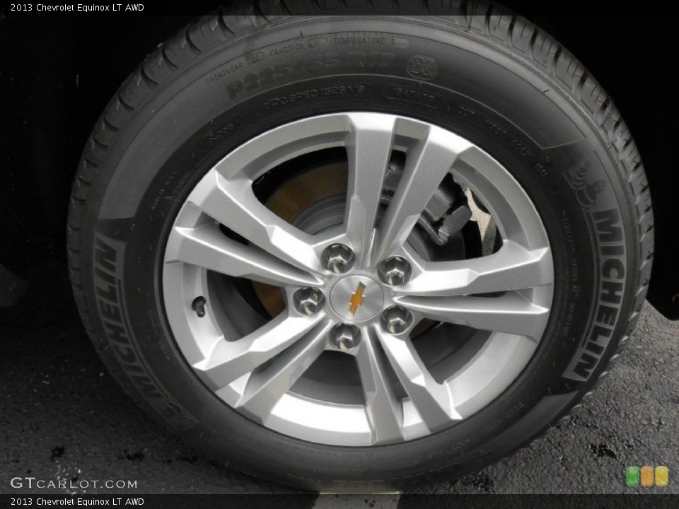 2013 Chevrolet Equinox LT AWD Wheel and Tire Photo #81770813