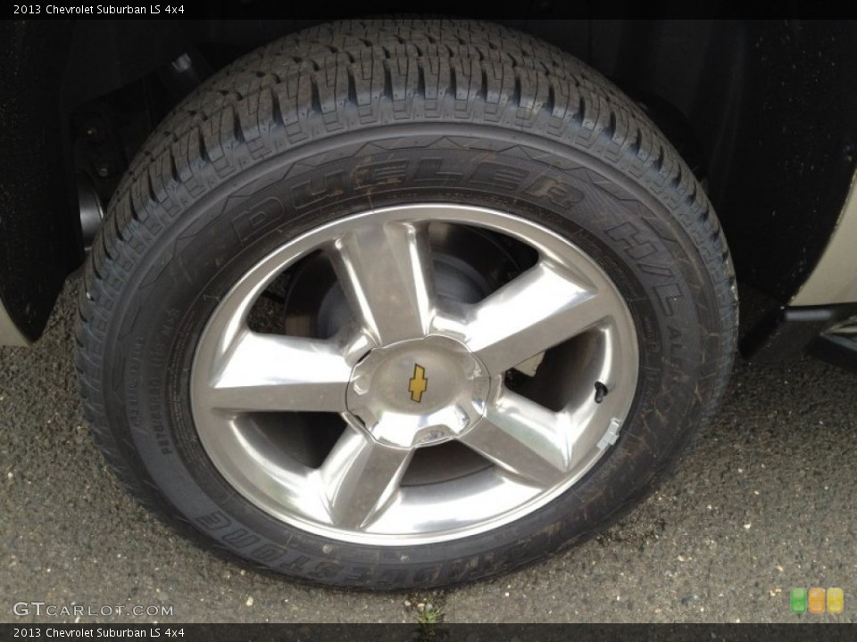 2013 Chevrolet Suburban LS 4x4 Wheel and Tire Photo #81776568