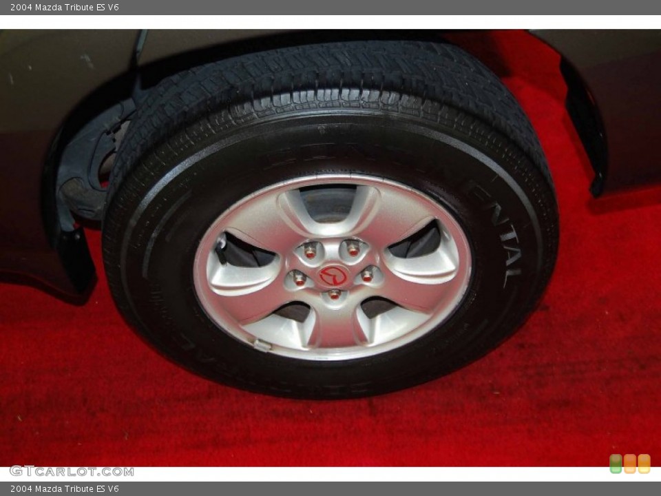 2004 Mazda Tribute ES V6 Wheel and Tire Photo #81778217