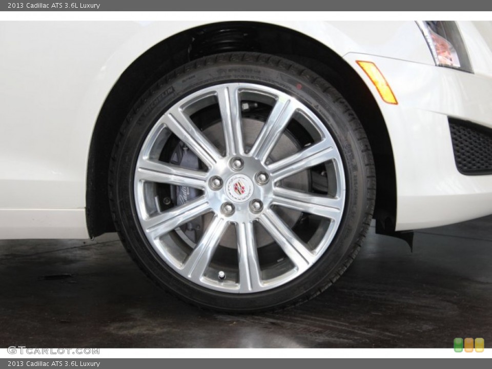 2013 Cadillac ATS 3.6L Luxury Wheel and Tire Photo #81782583