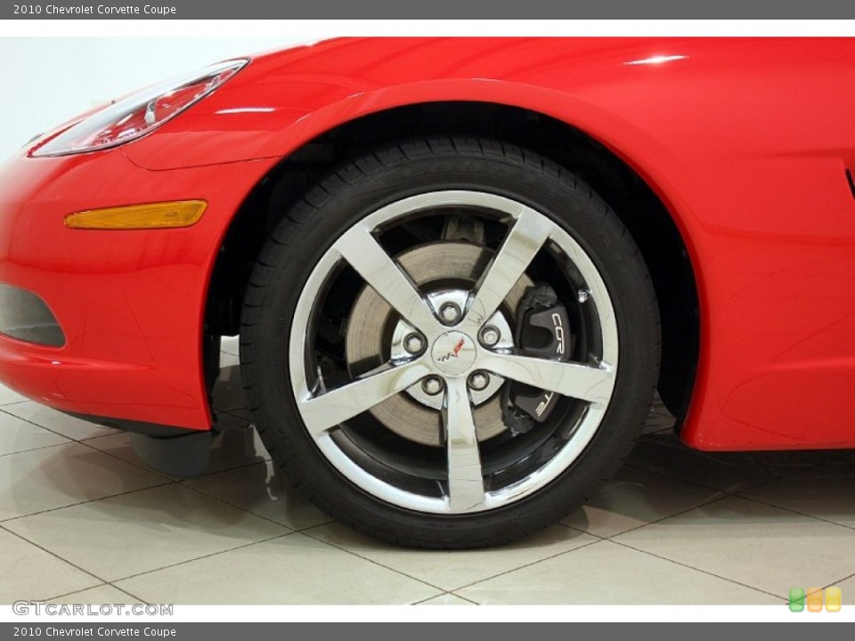 2010 Chevrolet Corvette Coupe Wheel and Tire Photo #81792456