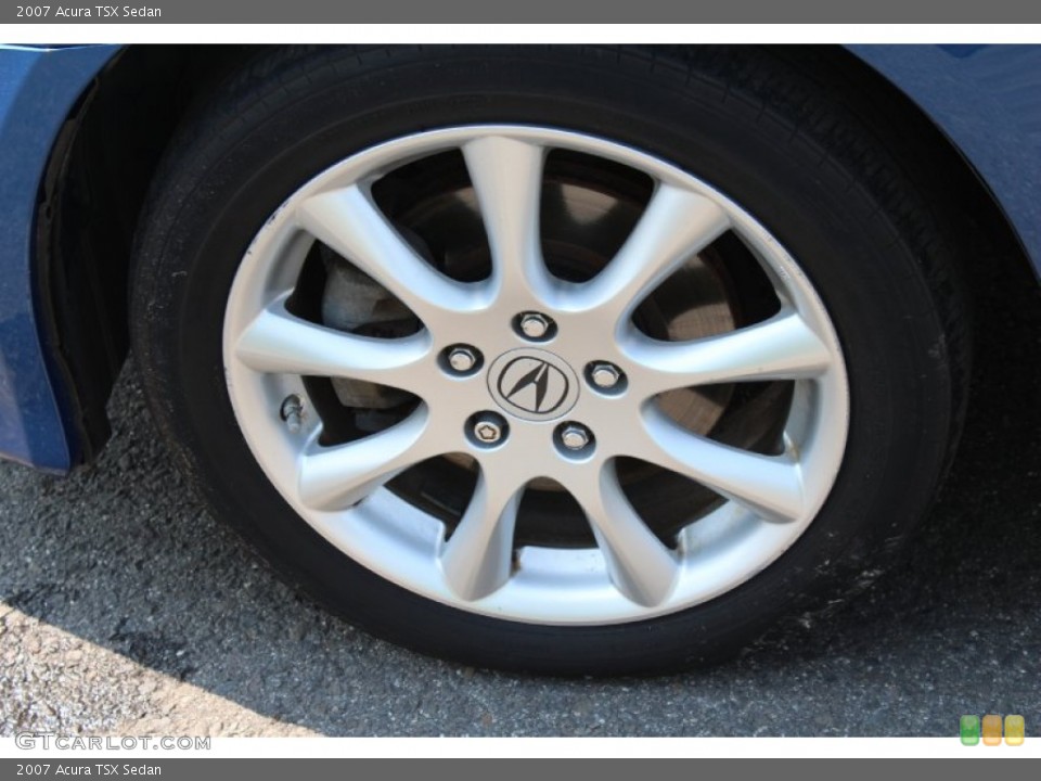 2007 Acura TSX Sedan Wheel and Tire Photo #81796911