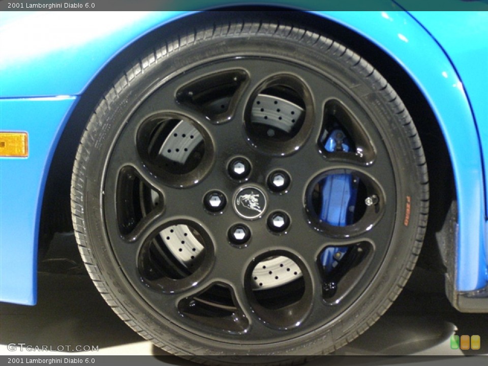 2001 Lamborghini Diablo 6.0 Wheel and Tire Photo #81804