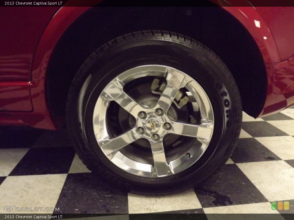 2013 Chevrolet Captiva Sport LT Wheel and Tire Photo #81809760