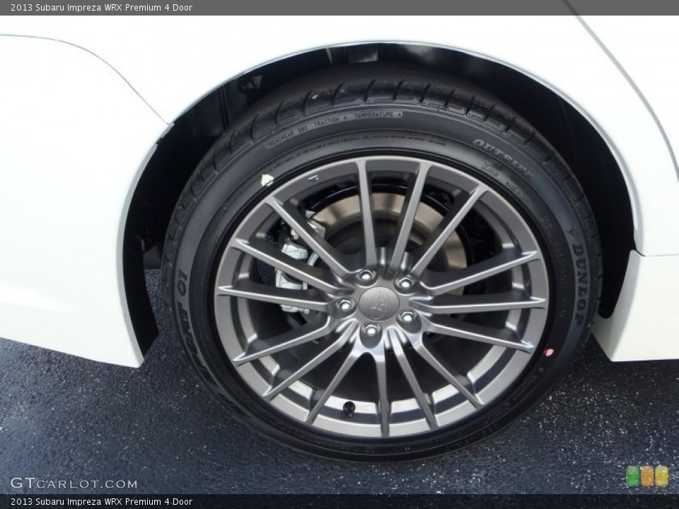 2013 Subaru Impreza WRX Premium 4 Door Wheel and Tire Photo #81811557