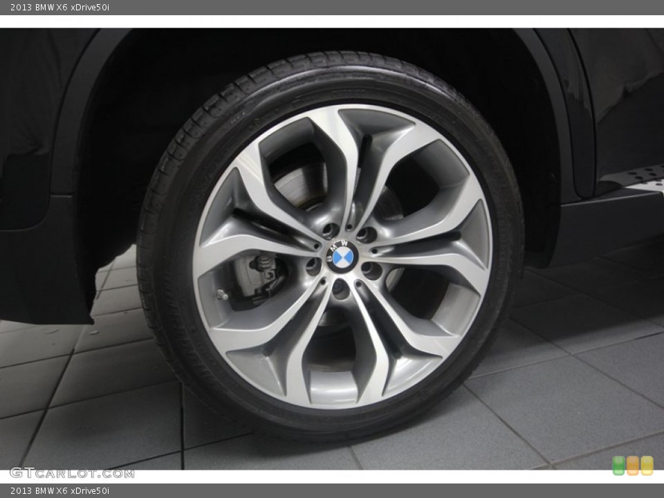 2013 BMW X6 xDrive50i Wheel and Tire Photo #81815980