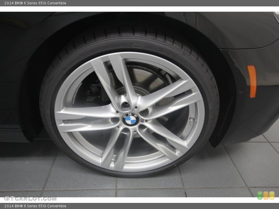 2014 BMW 6 Series 650i Convertible Wheel and Tire Photo #81827772