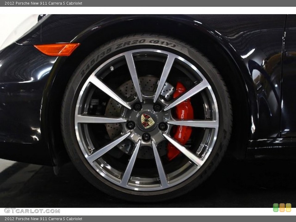 2012 Porsche New 911 Carrera S Cabriolet Wheel and Tire Photo #81838289