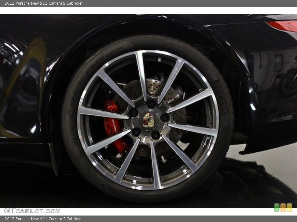 2012 Porsche New 911 Carrera S Cabriolet Wheel and Tire Photo #81838336