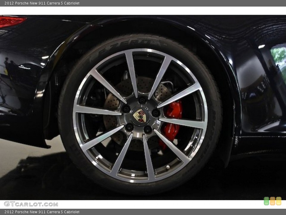 2012 Porsche New 911 Carrera S Cabriolet Wheel and Tire Photo #81838357