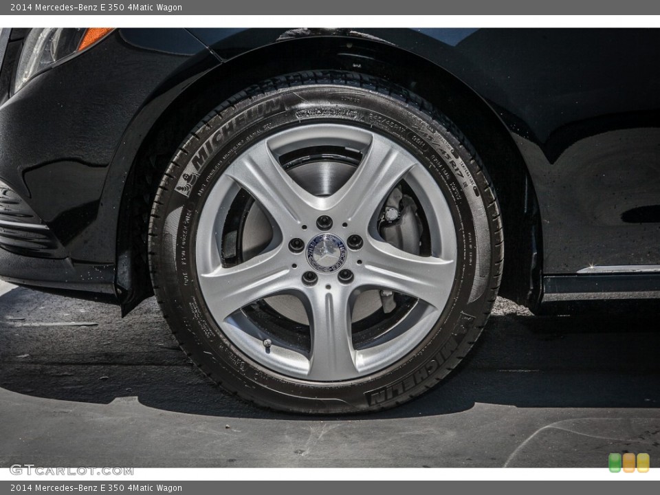 2014 Mercedes-Benz E 350 4Matic Wagon Wheel and Tire Photo #81839517