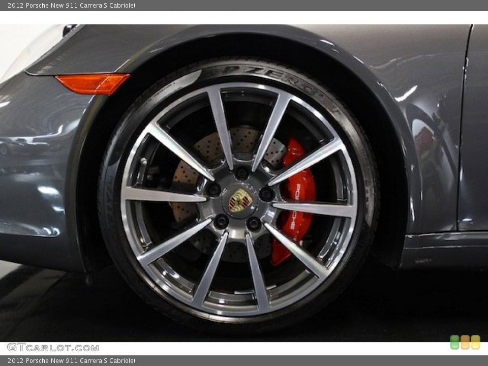 2012 Porsche New 911 Carrera S Cabriolet Wheel and Tire Photo #81839529