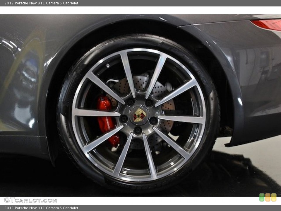 2012 Porsche New 911 Carrera S Cabriolet Wheel and Tire Photo #81839558