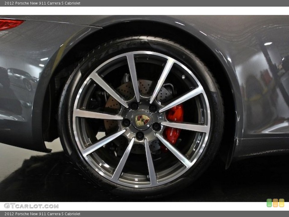 2012 Porsche New 911 Carrera S Cabriolet Wheel and Tire Photo #81839581