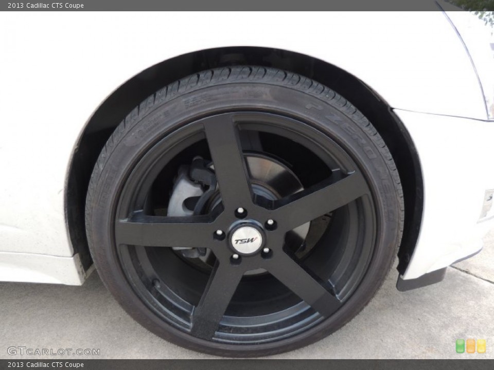 2013 Cadillac CTS Custom Wheel and Tire Photo #81845760