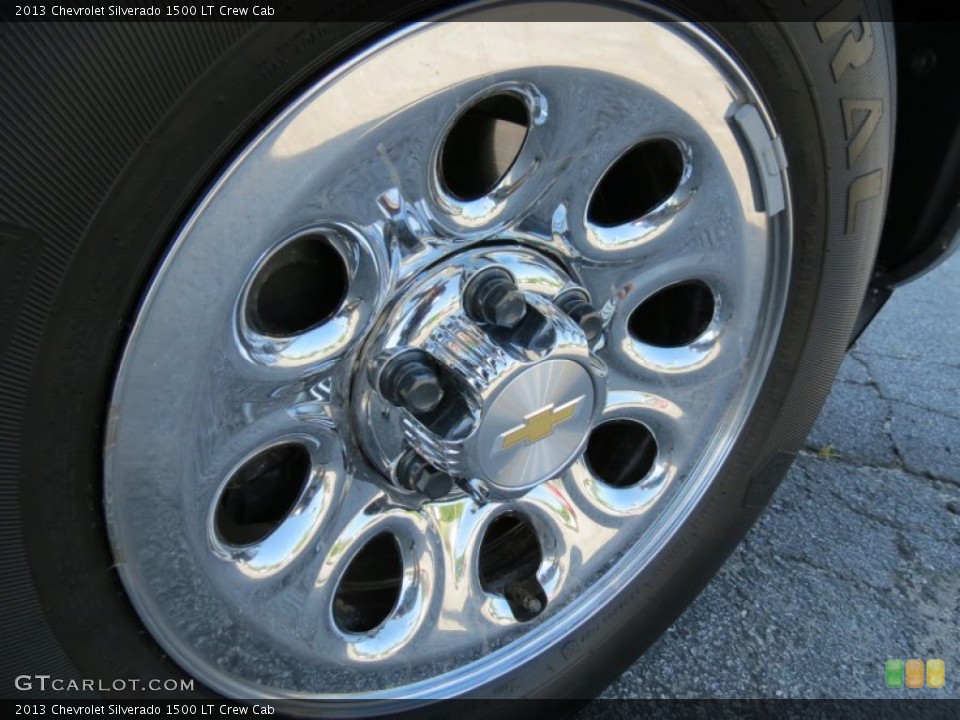 2013 Chevrolet Silverado 1500 LT Crew Cab Wheel and Tire Photo #81865752
