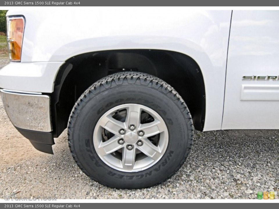 2013 GMC Sierra 1500 SLE Regular Cab 4x4 Wheel and Tire Photo #81867024