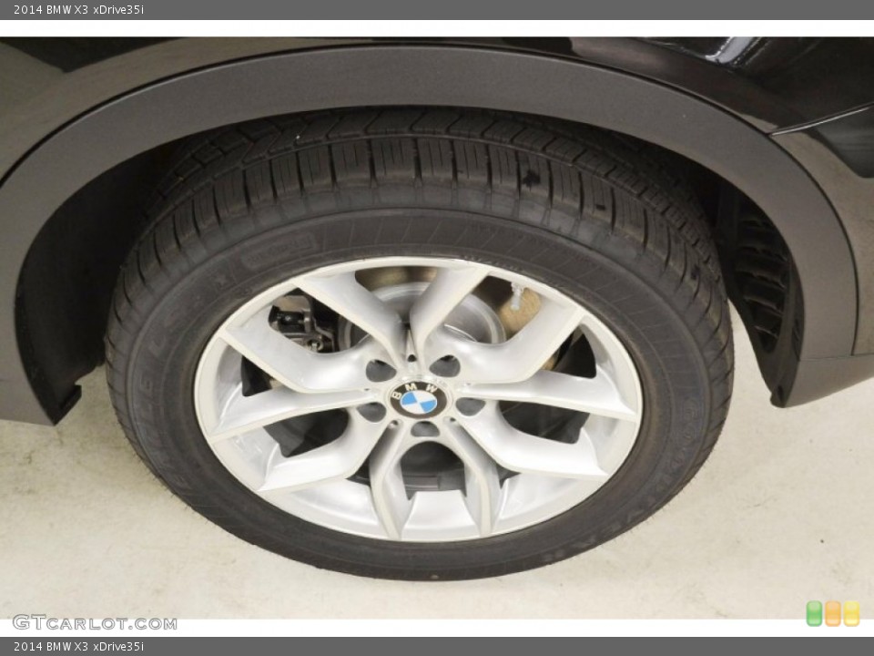 2014 BMW X3 xDrive35i Wheel and Tire Photo #81869418