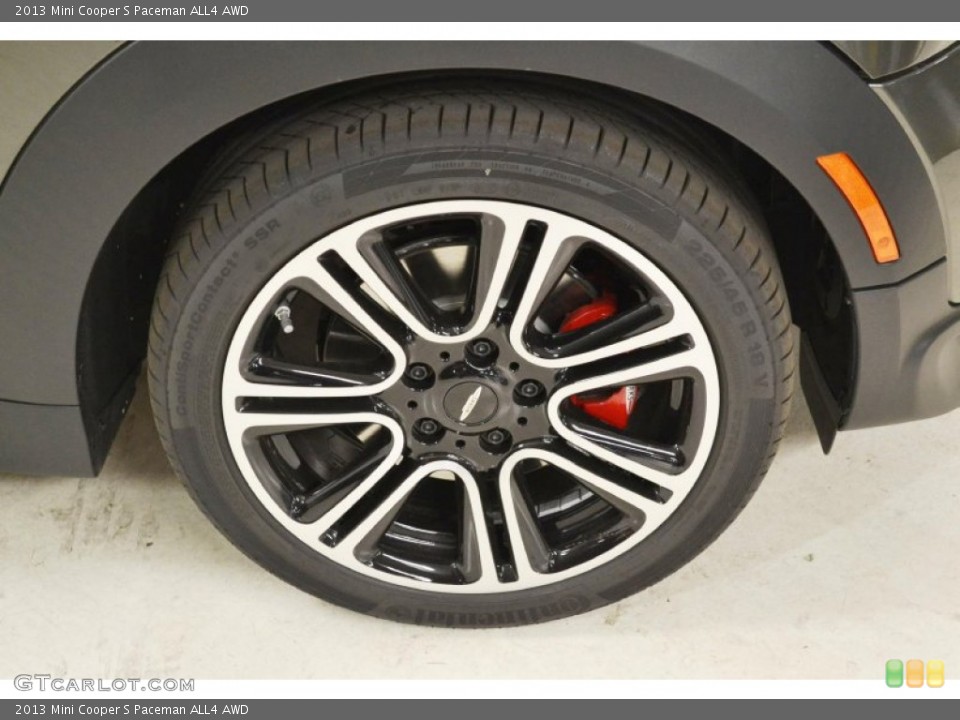 2013 Mini Cooper S Paceman ALL4 AWD Wheel and Tire Photo #81869826