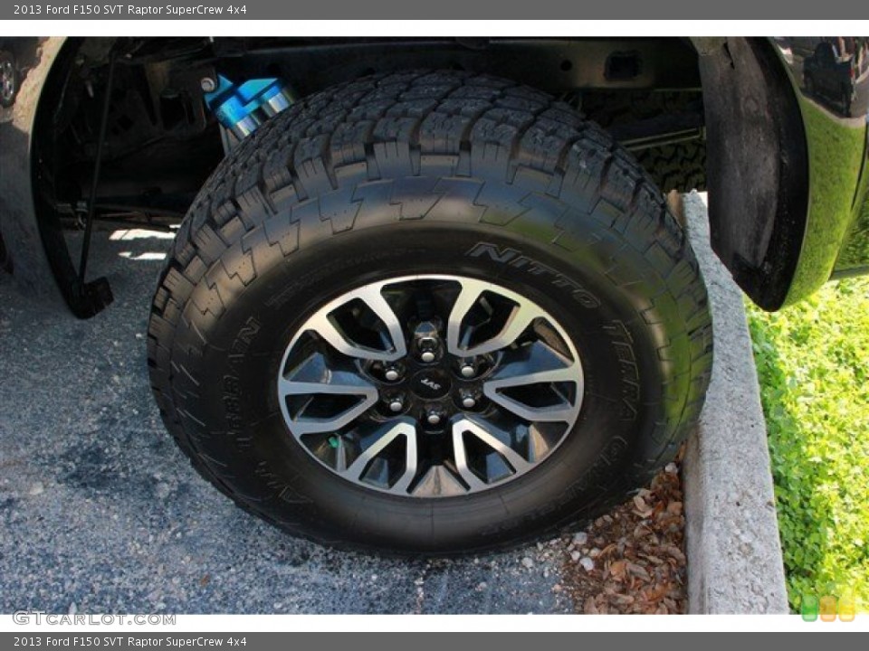 2013 Ford F150 SVT Raptor SuperCrew 4x4 Wheel and Tire Photo #81872659