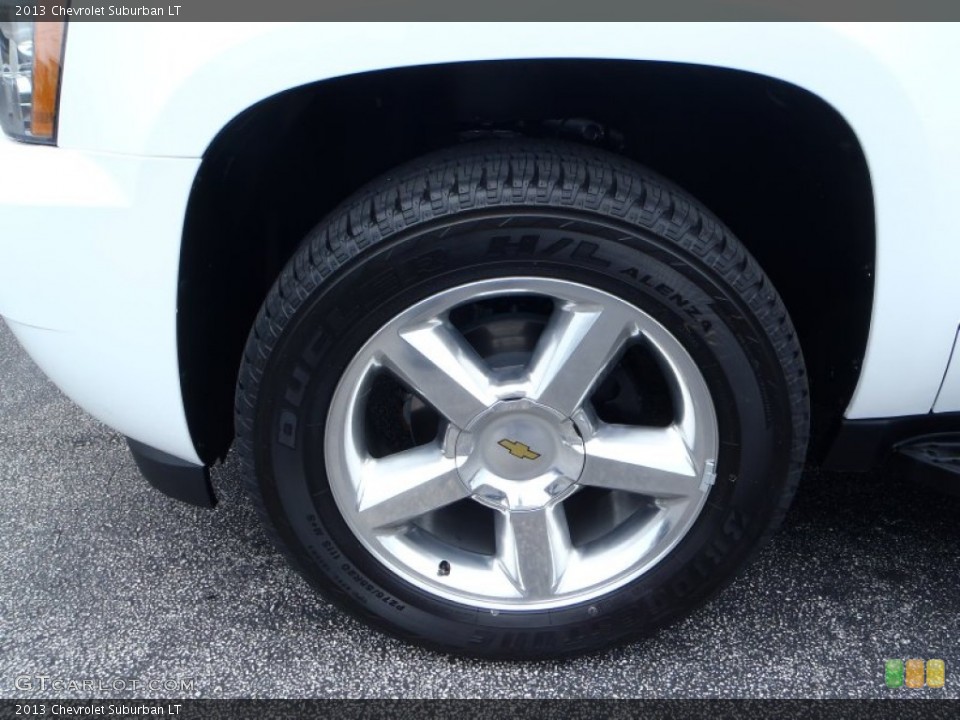 2013 Chevrolet Suburban LT Wheel and Tire Photo #81880710