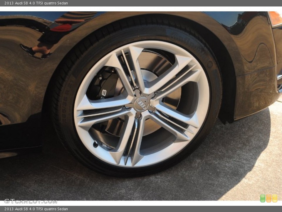 2013 Audi S8 4.0 TFSI quattro Sedan Wheel and Tire Photo #81889918