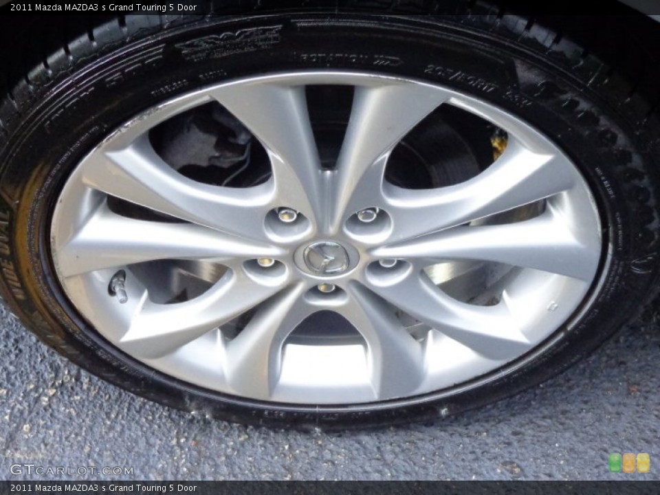 2011 Mazda MAZDA3 s Grand Touring 5 Door Wheel and Tire Photo #81902411