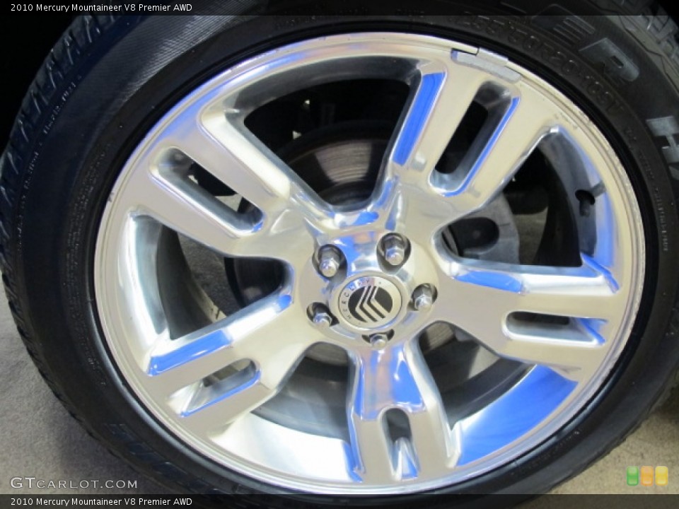 2010 Mercury Mountaineer V8 Premier AWD Wheel and Tire Photo #81903100