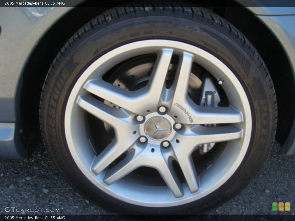 2005 Mercedes-Benz CL 55 AMG Wheel and Tire Photo #81910059