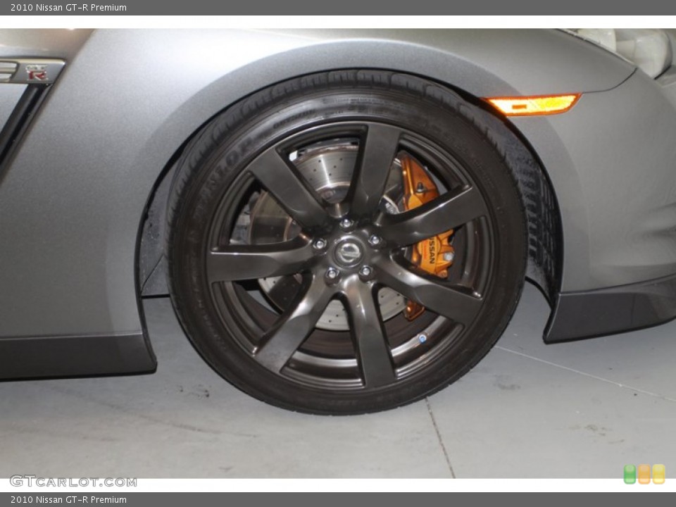 2010 Nissan GT-R Premium Wheel and Tire Photo #81923619