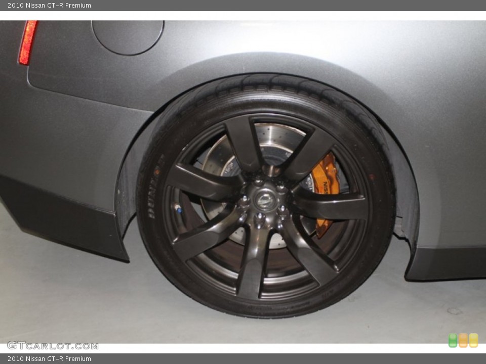 2010 Nissan GT-R Premium Wheel and Tire Photo #81923630
