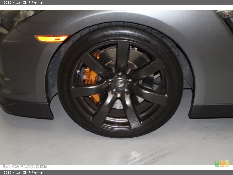 2010 Nissan GT-R Premium Wheel and Tire Photo #81923693