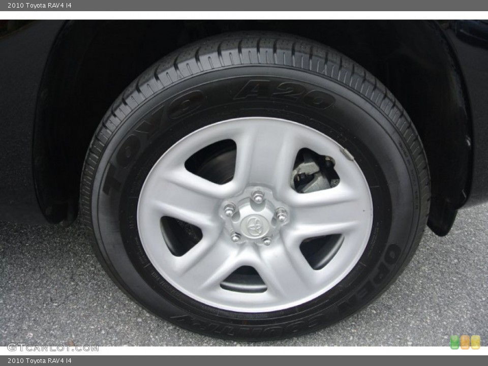 2010 Toyota RAV4 I4 Wheel and Tire Photo #81930555