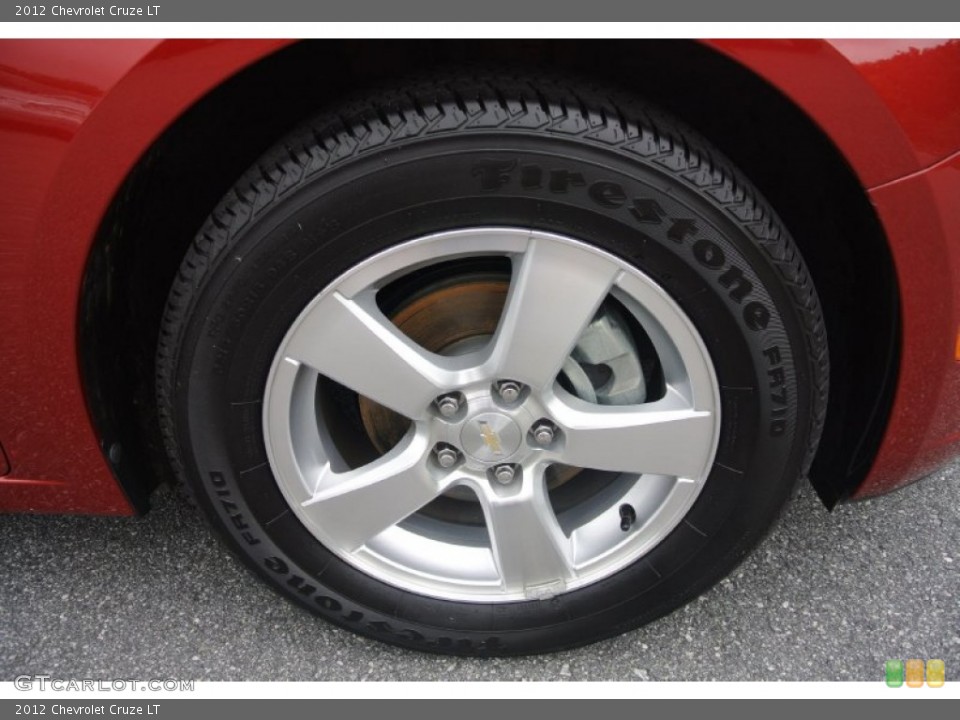 2012 Chevrolet Cruze LT Wheel and Tire Photo #81932011