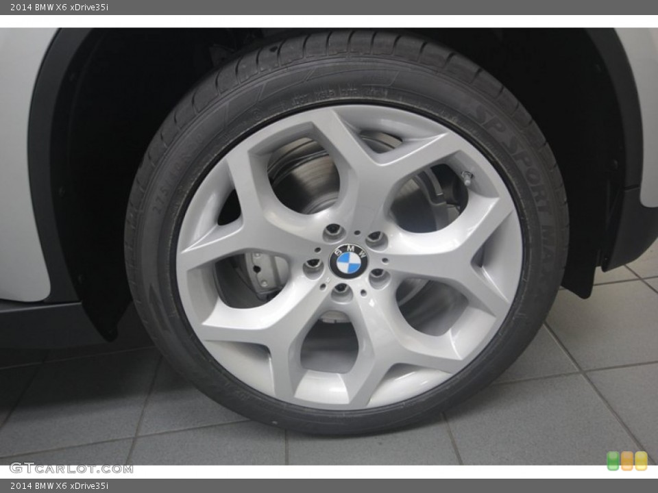 2014 BMW X6 xDrive35i Wheel and Tire Photo #81933385